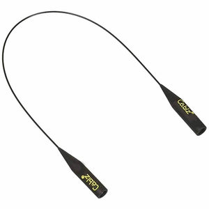 14" Black Cablz Sunglasses Retainer