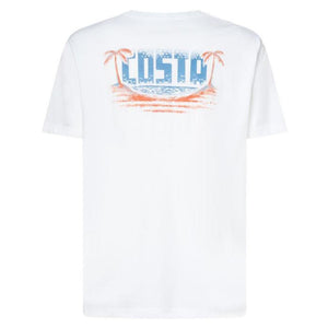 Costa Americana Two Palms White S/S T-Shirt