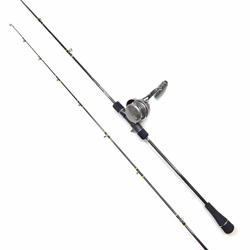 Daiwa Saltiga 35JH and JYG Pro Fishing Foundation Slow Pitch Rod