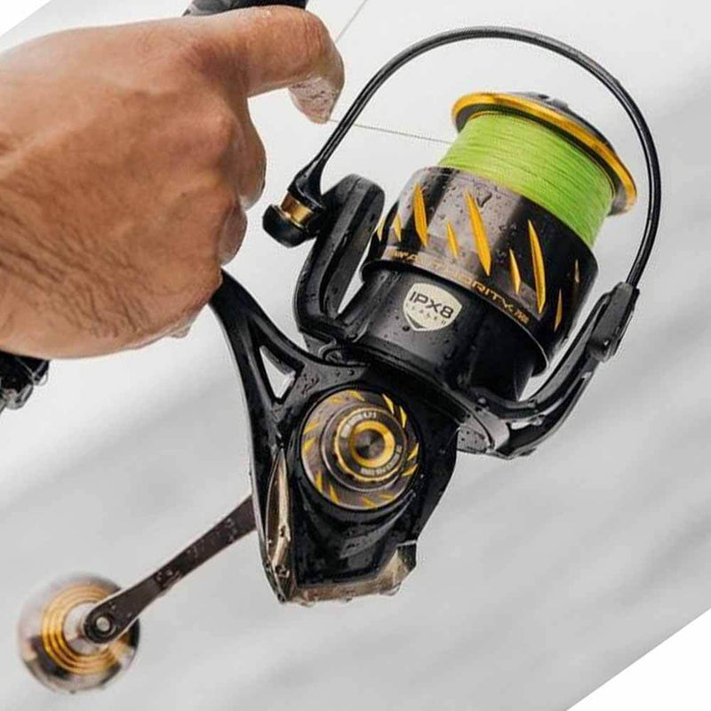 best penn spinning reels 2021 Fierce III Live Liner Reel and a robust metal frame Penn TRQII5500-G Gold Torque II