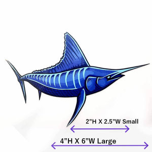 Marlin Text Overlay Decal