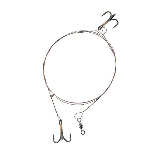 double fishing hooks MasterPro 2# 40pcs Heavy Duty Twin Hooks for Saltwater Bait Rigs & Lures though some salmon fisheries now restrict the use of double hooks Tady Big Game Assist Hooks