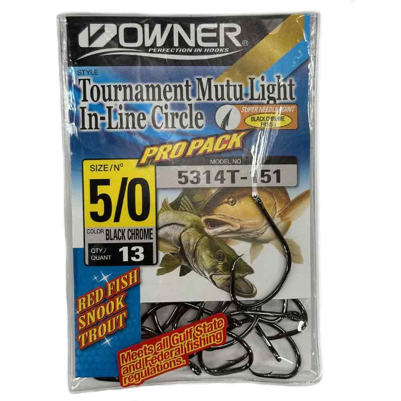 Owner 5314 5/0 Tournament Mutu Hook – Capt. Harry's Fishing Supply