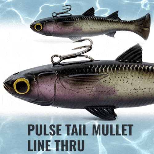 Savage Gear Pulse Tail Mullet Line Thru Lure 8in – Capt. Harry's