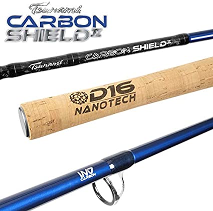 CARBON SHEILD II BLUE SPINNING RODS - Capt. Harry's Fishing Supply