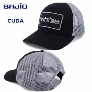 Bajio Cuda Trucker Hat Black/Grey Large