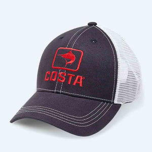 Costa Marlin Trucker Navy/Red Hat