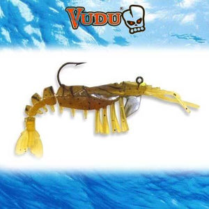 Egret Baits Jumbo Vudu Shrimp 4" 2PK