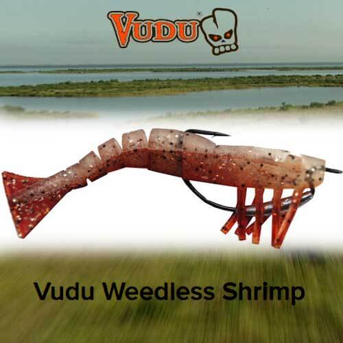 Egret Baits Vudu Weedless Shrimp 3.5 2PK – Capt. Harry's Fishing Supply