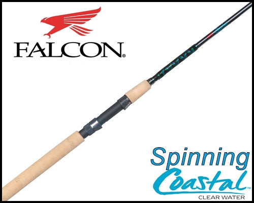 Falcon Coastal Clear Water Spinning Rods - Capt. Harry's Fishing Supply