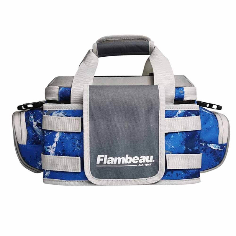 Flambeau 5007 Pro Angler Tackle Bag Kinetic Blue - – Capt. Harry's Fishing  Supply