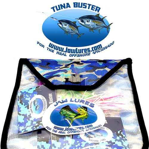 Jaw Lures Tuna Buster 5Pk Rigged Lure Kit