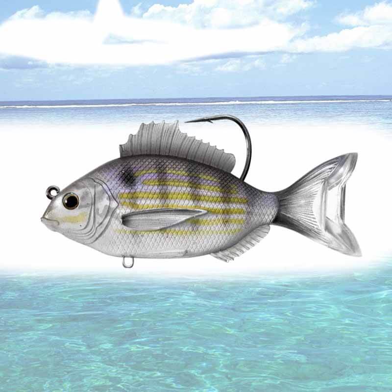 LIVETARGET 3.5in Pinfish Soft Sinking Lure