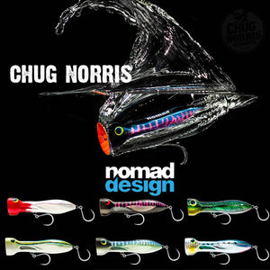 Nomad Chug Norris Popper Lure 120 - 4.75"
