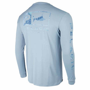 Pelagic Slate Aquatek Icon Open Seas Performance Shirt