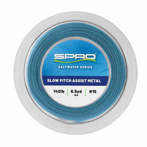 Spro 6 Meter Slow Pitch Assist Metal Attract Blue Leader