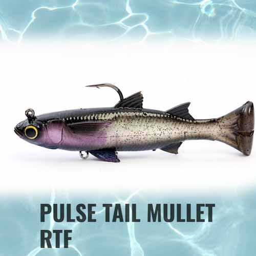 Savage Gear RTF Pulse Tail Mullet Lure 5in - Capt. – Capt. Harry's Fishing  Supply