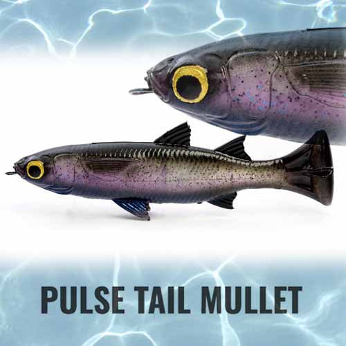 Savage Gear Loose Body Pulse Tail Mullet Lure 4in – Capt. Harry's