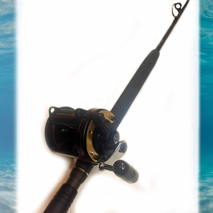 Shimano TLD25 Reel Capt. Harry's 5FT 8IN CHSU3058 Conventional Rod Combo