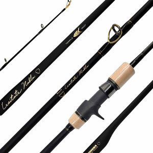 Temple Reef Levitate Nabla 6Ft 8In Black 2Pc Slow Pitch Jigging Rod | Capt. Harry's Fishing Supply