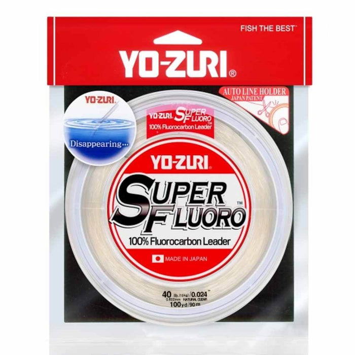 Yo-Zuri Superfluoro Fluorocarbon Leader 30Yd Spool
