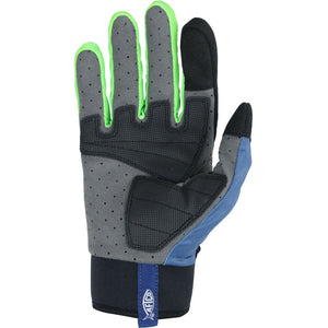 Aftco Blue Camo Jigpro Gloves