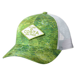Costa Mossy Oak Costal Inshore Green Trucker Hat