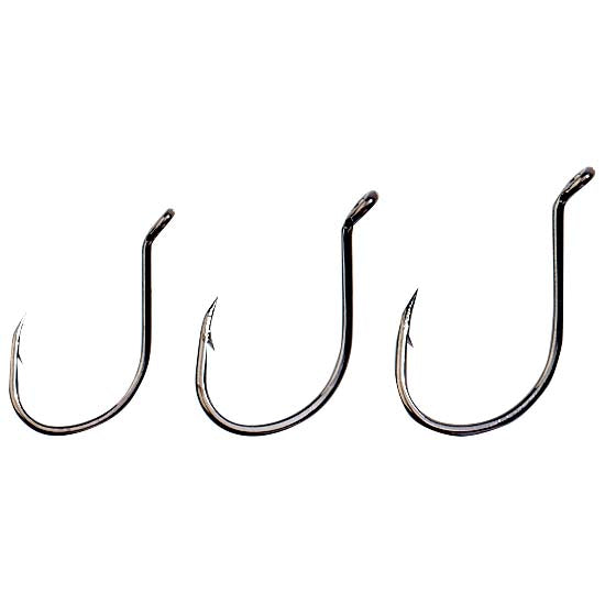 Eagle Claw 066 2X Long Shank Offset Hooks - Size 6