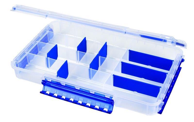 Flambeau WP5005 Partition Waterproof Tuff Tainer Box - Capt, Clear Tackle  Box 