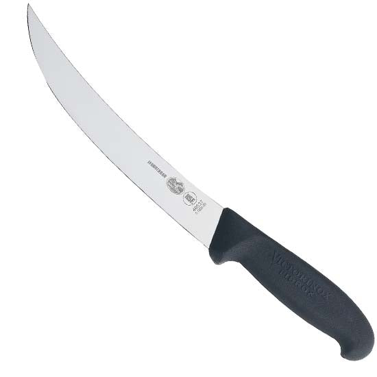 Victorinox Swiss Army Forschner 10 Breaking Knife with Black Handle  5.7203.25-X1 