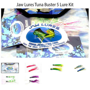 Jaw Lures Tuna Buster 5Pk Rigged Lure Kit - Capt. Harry's Fishing Supply