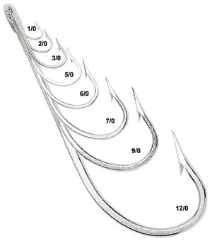 Mustad 34007 Stainless O'Shaughnessy Hooks