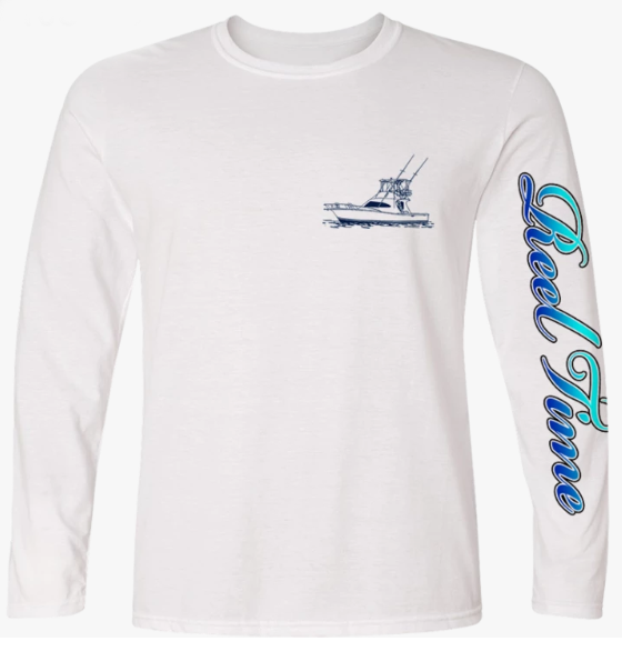 Kahuna Tuna Fishing Shirt UPF 50+ White / Small