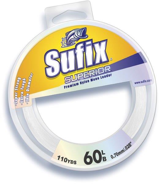 Sufix 110yd Skein Clear Monofilament Leader - Capt. Harry's