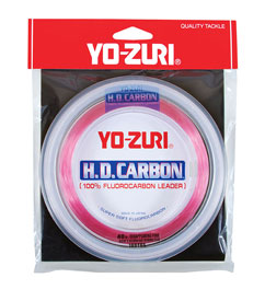 Yo-Zuri Pink Fluorocarbon Leader 100yd Spool