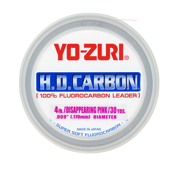 Yo-Zuri Pink Fluorocarbon Leader 30yd Spool - Capt. Harry's Fishing Supply