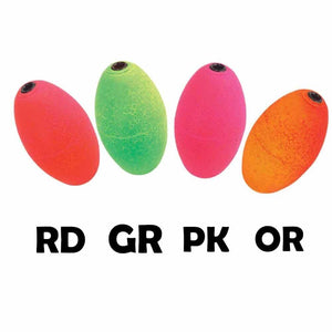 Oval 2.5" Floats Each