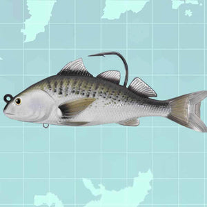 LIVETARGET 4in Croaker 1OZ Swimbait
