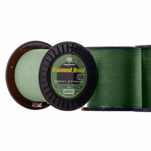 Diamond Braid 8X Generation III 300YDS Dark Green