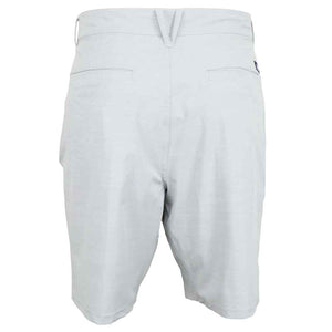 Aftco Light Gray 365 Hybrid Chino Shorts