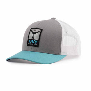 Aftco Gray Eclipse Trucker Hat