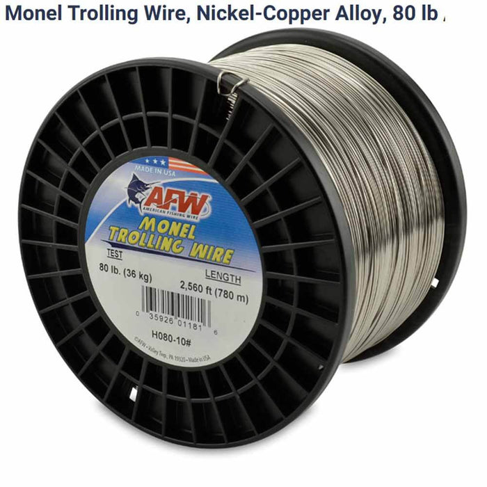 AFW Monel Trolling Wire 10LB Spool