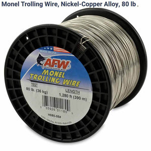 AFW Monel Trolling Wire 5LB Spool