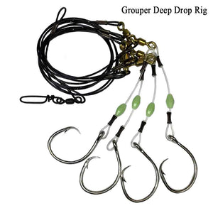 Capt. Harry's 5 Hook Deep Dropping Rigs