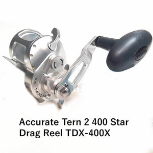 2 speed accurate star drag reel Ascender TwinStarDrag Conventional Saltwater Tackle Express the ultimate saltwater fishing reel Accurate TXD-500X Tern 2 Star