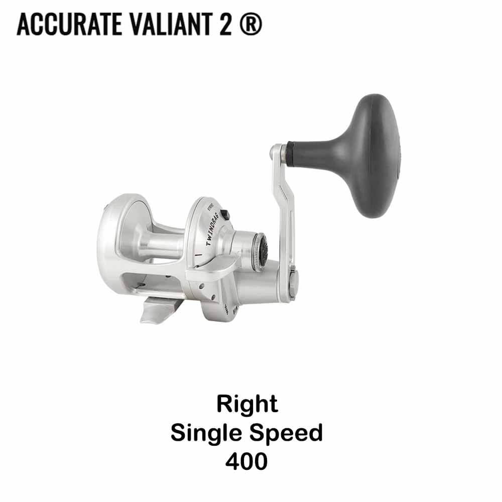 accurate fishing reels usa Accurate Valiant Two Single Speed Conventional Reels – Capt. Harry's Fishing  Supply