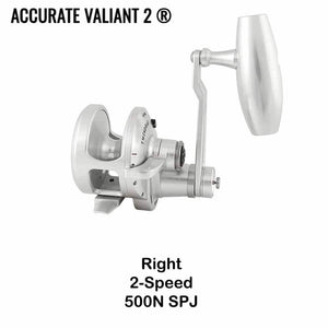 Accurate Valiant Two Slow Pitch Jigging Reels