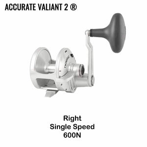 Accurate Valiant Two Single Speed Conventional Reels – Capt. Harry's Fishing  Supply