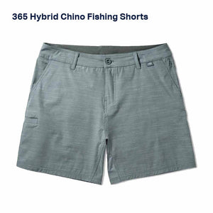 Aftco Steel 365 Hybrid Chino 9" Shorts