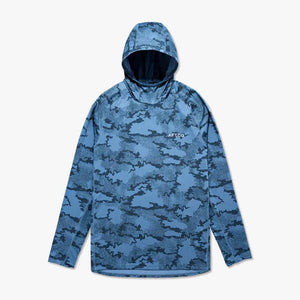 Aftco Ink Scatter Adapt Hooded Ls Shirt